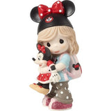 Precious Moments Disney Minnie Mouse Figurine, Disney Dreamer, Bisque Porcelain