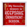 Hallmark Keepsake Ornament Season Wood Quote Sign, 8.5x8.5