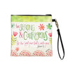 Strong & Courageous Square Bag