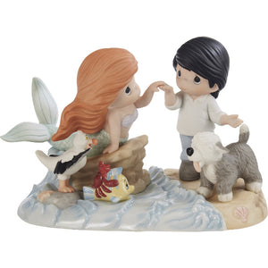 Precious Moments Limited Edition Disney The Little Mermaid Figurine Our Love Goes the Distance