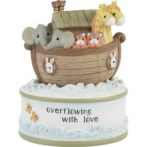 Precious Moments Noah's Ark Overflowing With Love Musical