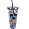 Harry Potter Ravenclaw Glitter Cup with Straw 20 oz.
