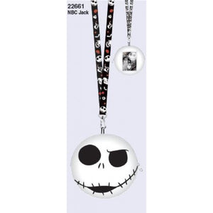 Nightmare Before Christmas Jack Skellington Deluxe Lanyard with Pouch Card Holder