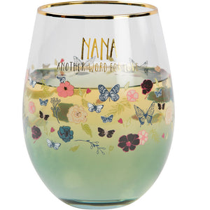Nana Another Word for Love Stemless Wine Glass 18 oz.