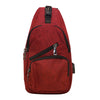 Anti-Theft Daypack Backpack Red by Nupouch