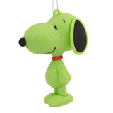 Hallmark Peanuts® Snoopy Green Glitter Hallmark Ornament