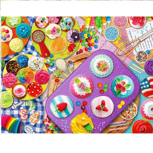 Cupcake Chaos 500 Piece Jigsaw Puzzle