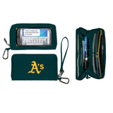 Oakland Athletics A's Deluxe Smartphone Wallet with Embroidered Logo