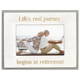 Malden Life's Real Journey Begin at Retirement 4"x6" Photo Frame