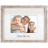 Malden This is Us Rustic Border 4"x6" Photo Frame