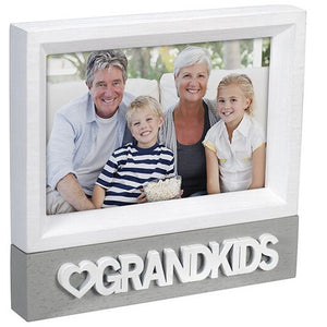 Malden Love Grandkids Wood Dimensional 4"X6" Photo Frame