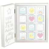 Malden Baby's First Years Love You To the Moon and Back 12 Months Photo Frame