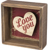 Box Sign - Love You