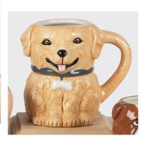 Sculpted 3-Dimensional 18 oz. Dog Mug Golden Retriever