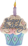 Jim Shore Heartwood Creek Mini Birthday Cupcake Figurine