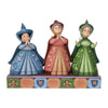 Jim Shore Disney Traditions Sleeping Beauty Royal Guests Three Fairies Figurine