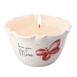 9 Oz. Love You Mom 100% Soy Wax Candle Tranquility Scent