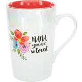 Nana You Are So Loved Iridescent Latte Mug 15 oz.