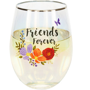 Friends Forever Stemless Wine Glass 18 oz.