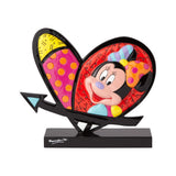 Disney Mickey & Minnie Heart Block Figurine by Romero Britto