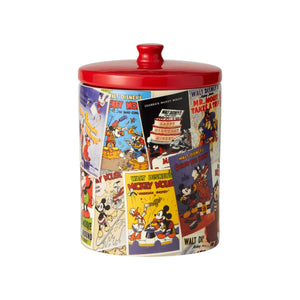 Disney Mickey Poster Collage Canister Cookie Jar