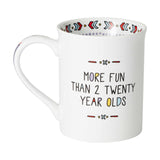 Our Name Is Mud The Big 40 Cuppa Doodle Mug