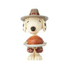 Jim Shore by Enesco Snoopy Dressed as Pilgrim Mini Figurine