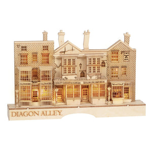 Harry Potter Diagon Valley Lighted Laser Cut Center Piece