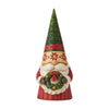  Jim Shore Christmas Gnome with Wreath Decorating Gnome and Hearth 