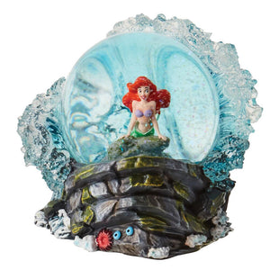 Disney Showcase The Little Mermaid Princess Ariel Glass Water Globe