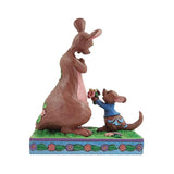 Disney Jim Shore Winnie The Pooh Collection Roo Giving Kanga Flowers Figurine "The Sweetest Gift"