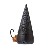 Jim Shore Halloween Black Cat Gnome Fraidy Cat Figurine