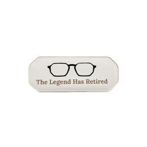Our Name is Mud The Legend Has Retired Eye Glasses Holder Tray