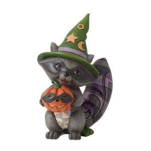 Jim Shore Heartwood Creek Halloween Raccoon Figurine