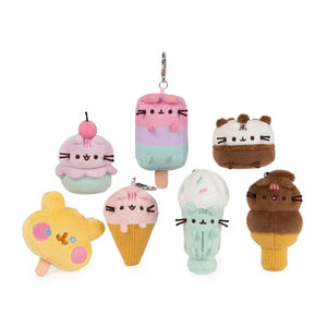 GUND Pusheen Ice Cream Surprise Plush Series #18 Mystery Unboxing, Multicolor, 3` (Styles May Vary)