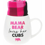 Mama Bear Loves Her Cubs 15.5 oz Mug and Sock Set