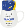 Best Teacher Ever 15.5 oz. Mug and Sock Set