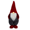 Red Hat Standing Gnome with Light Up Nose and Hands in Pockets 21"