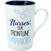 Nurses Our Frontline Warriors 15 oz. Latte Mug