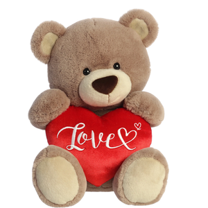 18" Love Brown Bear Plush Stuffed Animal
