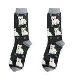 Westie Dog Happy Tails Socks