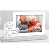 Grandkids Taught Me What True Love Means Platform Picture Frame Holds 4" x 6" Photo