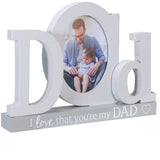 Malden I Love That You're My Dad Platform Letter Picture Frame Holds 2" x 3" Photo