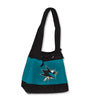 San Jose Sharks Insulated Flat Base Lunch Tote with Embroidered Logo