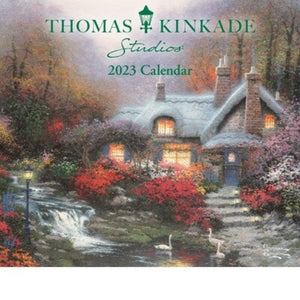 2023 Thomas Kinkade Studios Deluxe Wall Calendar by Andrews McMeel Simon & Schuster Publishing