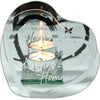 Heaven In Our Home 5.5" Mirrored Glass Candle Holder