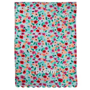 Hallmark Bloom Abstract Floral Tea Towel
