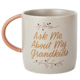 Hallmark Ask Me About My Grandkids Mug, 18 oz.