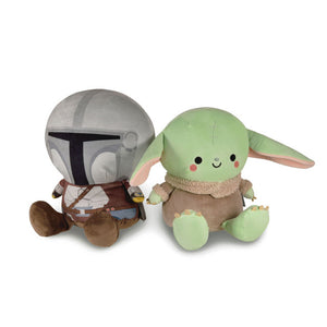Hallmark Large Better Together Star Wars: The Mandalorian™ and Grogu™ Magnetic Plush Pair, 10.5"