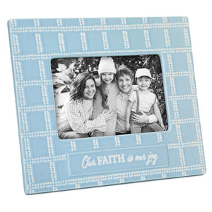 Hallmark Our Faith Is Our Joy Picture Frame, 4x6